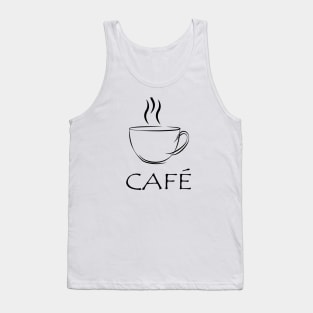 Cafe (BLACK) Tank Top